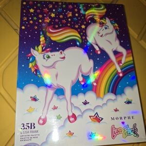 New Lisa Frank markie unicorn Morphe pallette